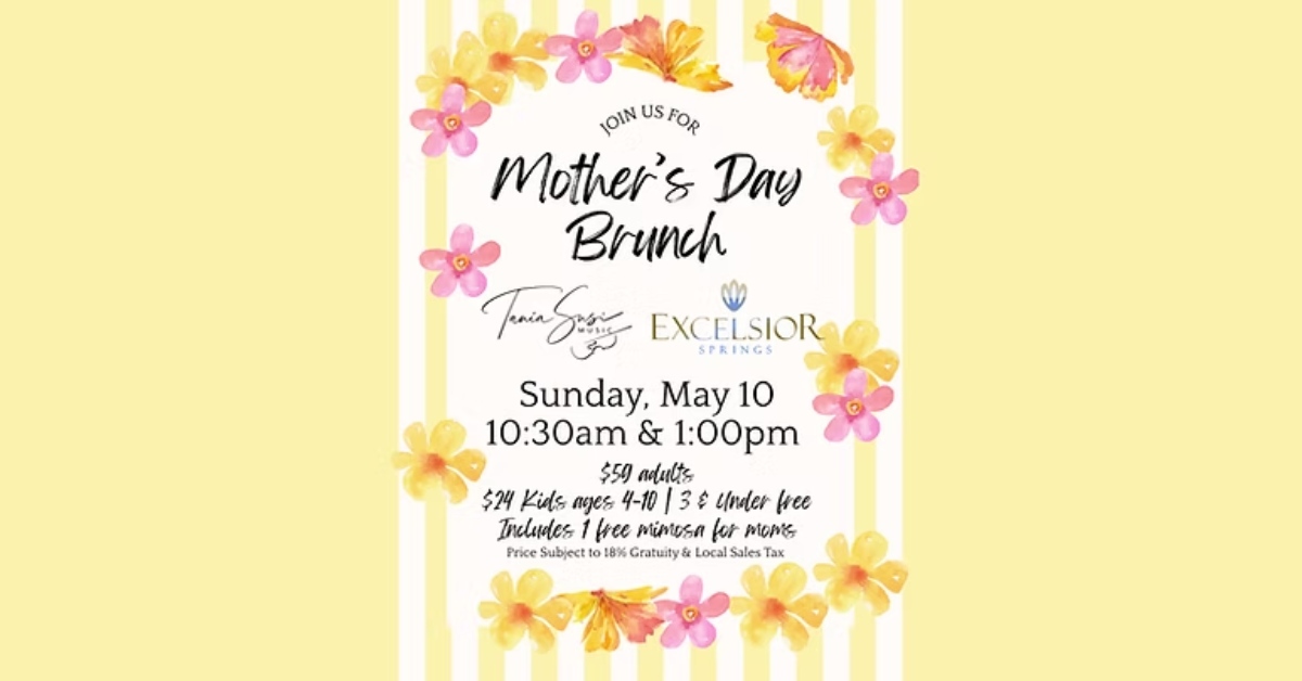 mother's day brunch menu promo